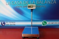 Balanza Digital de Plataforma e-Acurra SB51 de 300 KG en Lima
