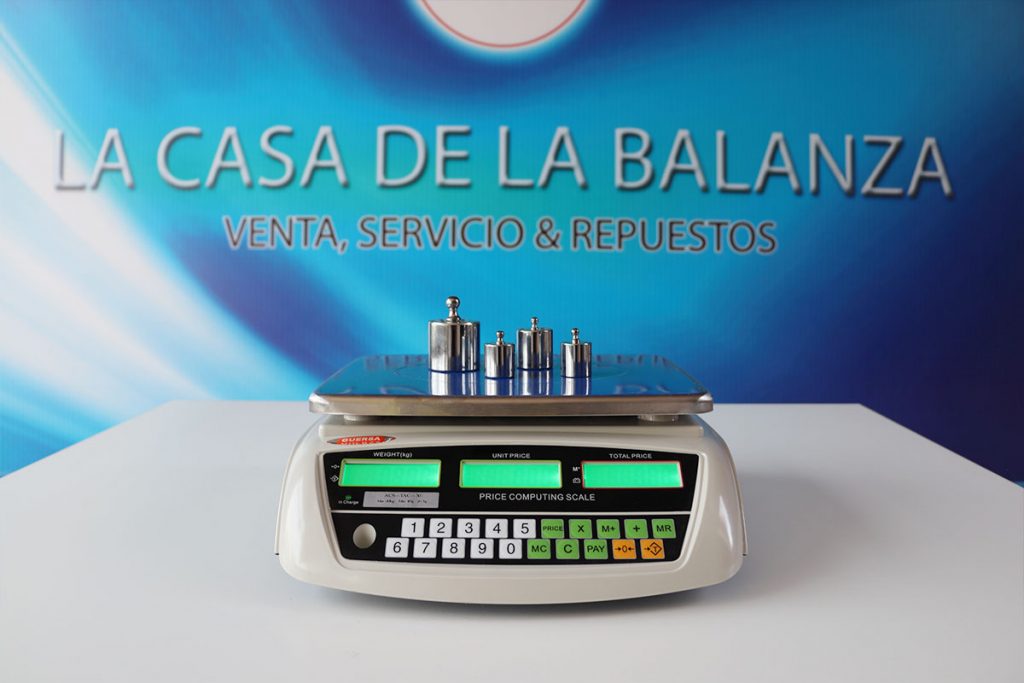 Balanza Digital Comercial de mesa Guersa ACU C/T de 30 Kg en Lima